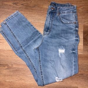 Wild Fable Light Blue Distressed Skinny Jeans